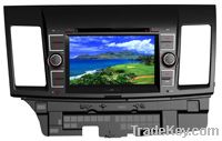 Mitsubishi Lancer car dvd player with gps radio blue  tooth