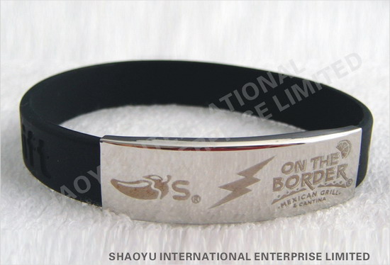 Custom silicone wristband