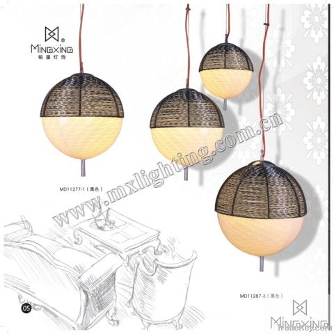 modern aluminum pendant lamp