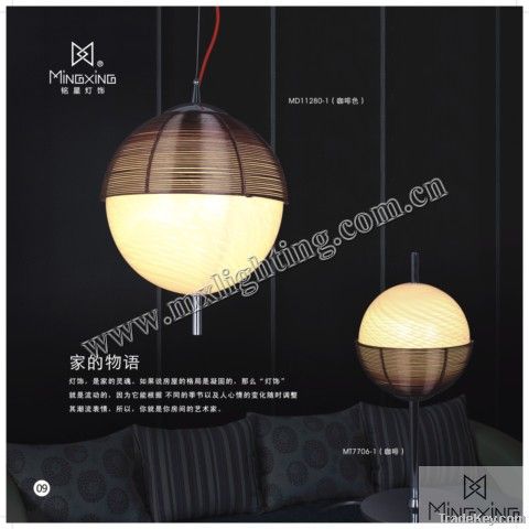 modern aluminum pendant lamp