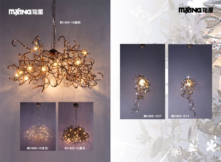 modern aluminum pendant lamp