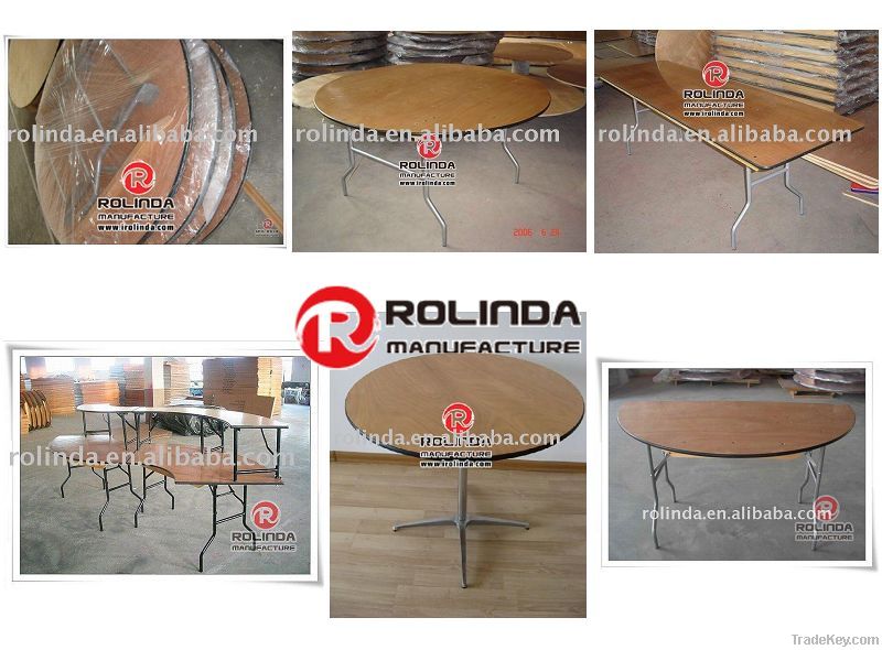 Plywood Folding Table