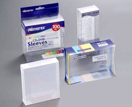 Plastic folding box