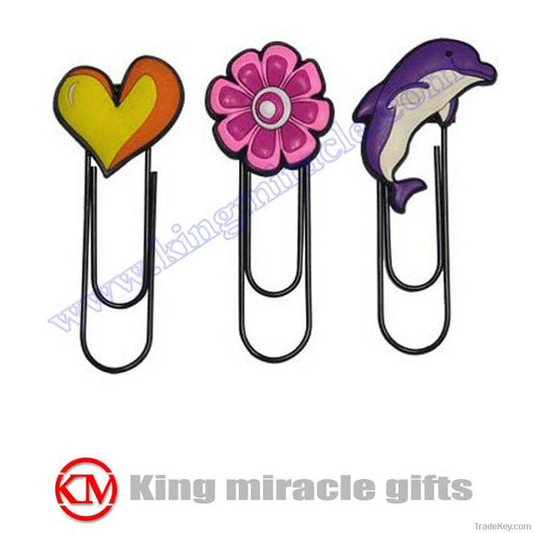 soft pvc paper clip