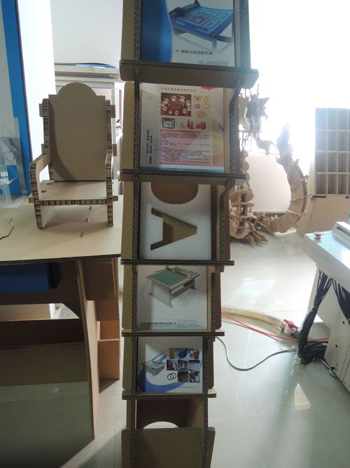 Paper display holder sample cutting equipment