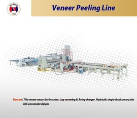 Mechanical Veneer Peeling line