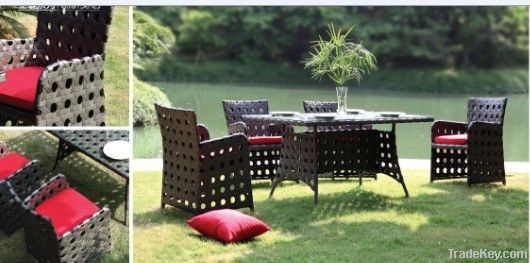 Rattan Chair &Table Set