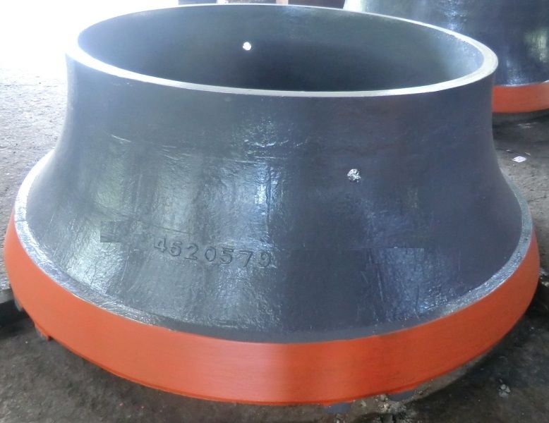 Crusher parts mantle and bowl liner for jaw crusher