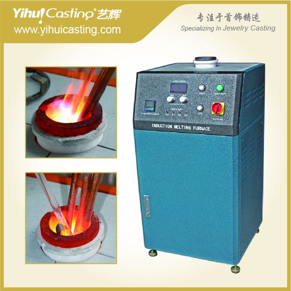 induction gold melting furnace gold smelter machines