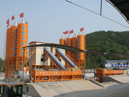 concrete mixing plant