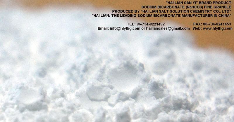 Sodium Bicarbonate Food Grade Fine Granule