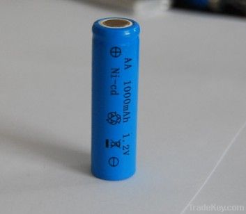 NI-CD rechargeble battery 1.2v 1300mah with CE certificate