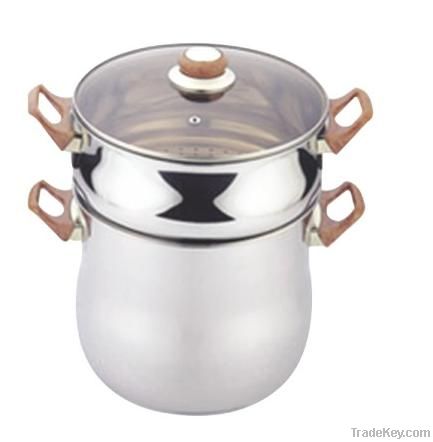 stainless steel couscous pot