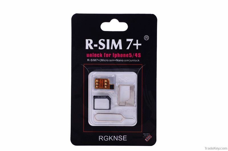 R-SIM7+ unlock sim card for iphone