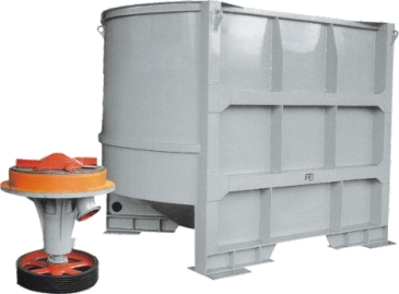 D type waterpower pulp machine