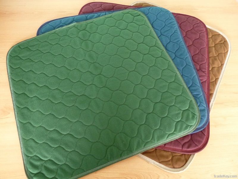 Velour chair pad