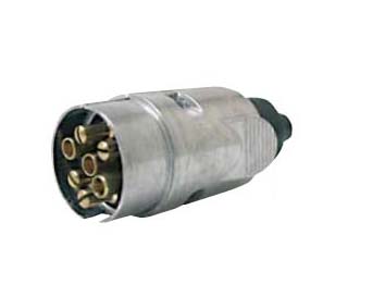 7 way aluminum trailer plug