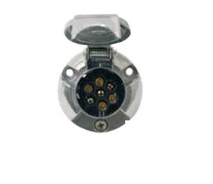 7 way aluminum socket