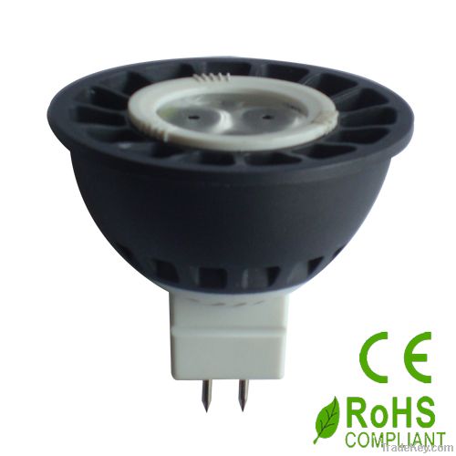 Conductive plastics LED spotlight 3.5W