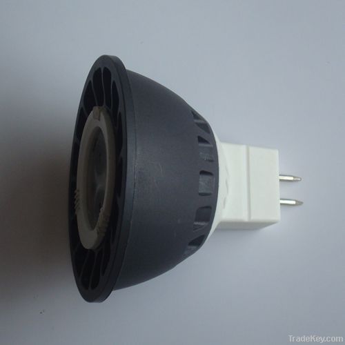 Conductive plastics LED spotlight 3.5W