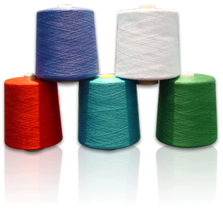 100% spun polyesyer sewing thread for 1kg cone