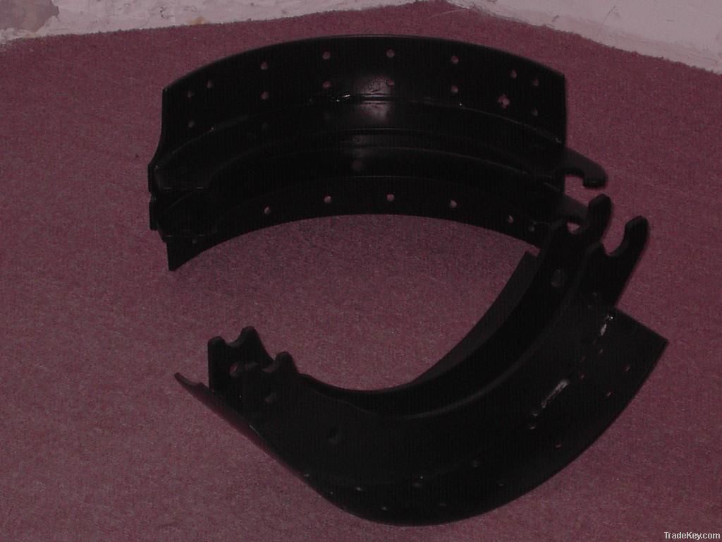 BPW brake shoes, benz shoes brake 4515Q ,4524, 1443E, 4516, 4514