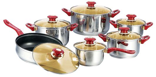 Kitchen Cookware (12PCS)