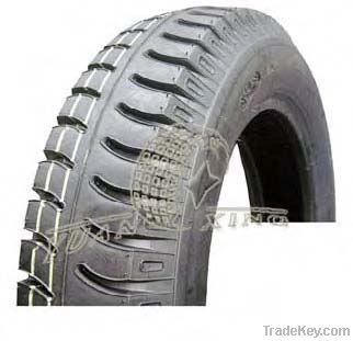 Motorcycle tyre and tube