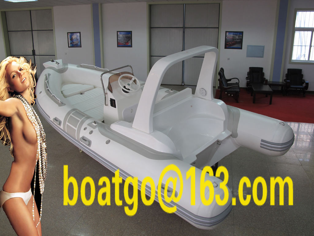 RIB520 RIB rigid hull boat grp hull frp hull boat