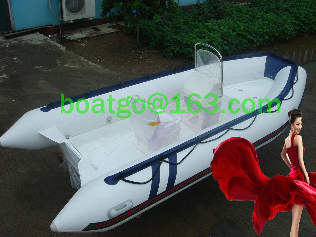 RIB420 RIB rigid hull boat grp hull boat frp hull boat