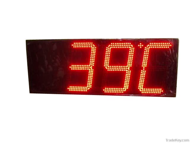 LED gas price display