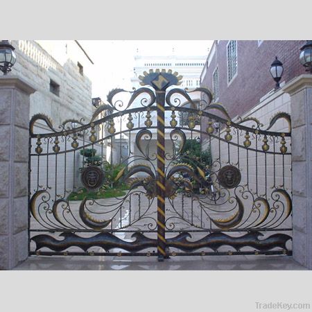 wrought iron gate