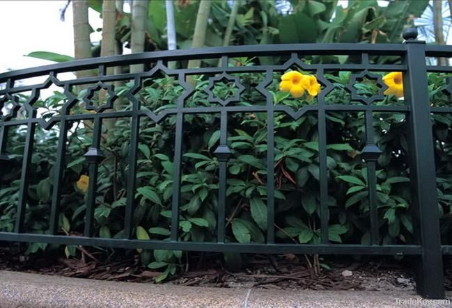 wrought iron fence R-339