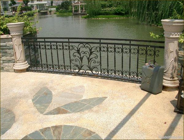 wrought iron fence R-339