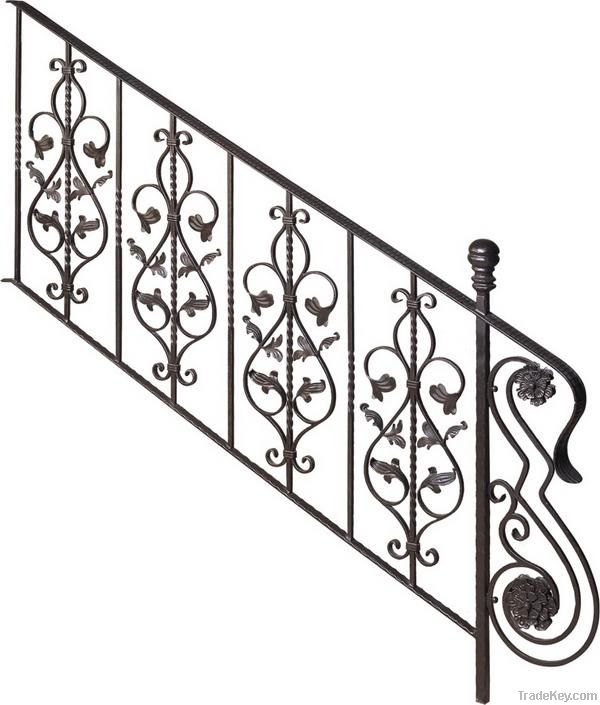 wrought iron staircase