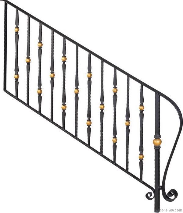 wrought iron staircase