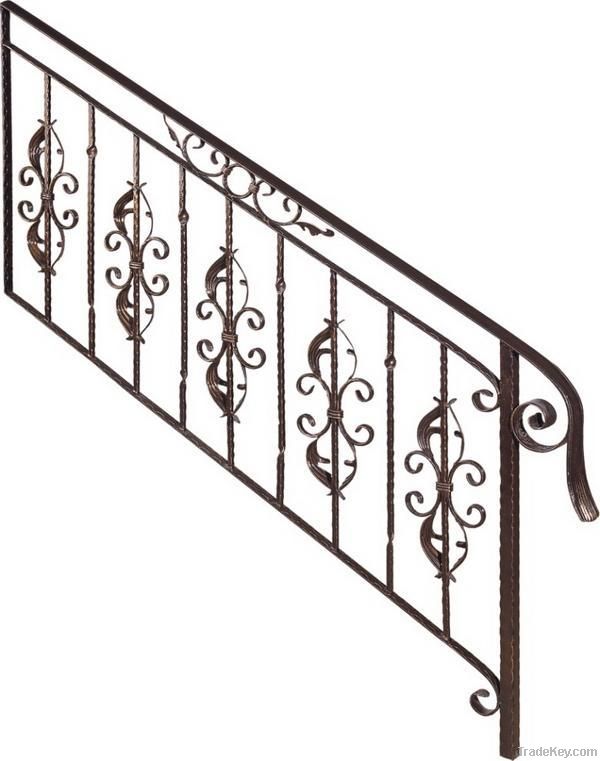 wrought iron staircase