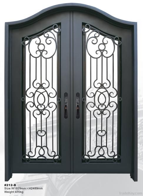 ornamental wrought iron door