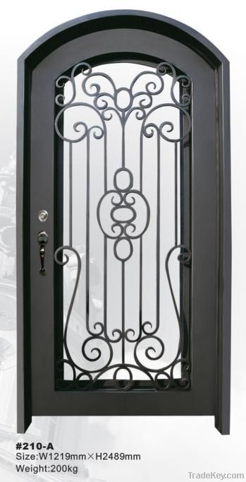 ornamental wrought iron door