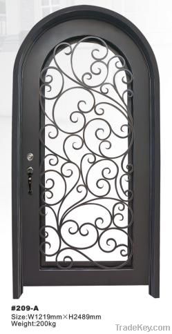 ornamental wrought iron door