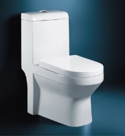 siphonic one piece toilet