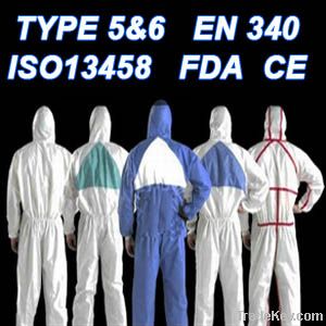 Disposable SF Microporous Coverall