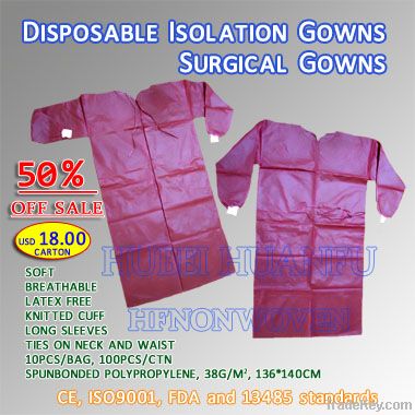 Isolation gown