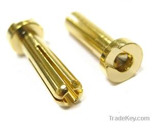 Male 4.0mm low profile bullet connector