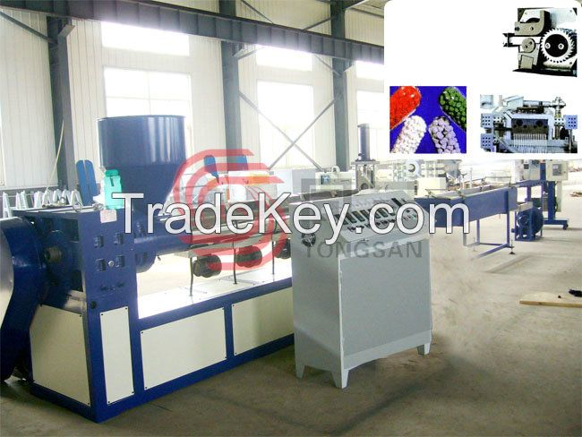 Plastic Cold Cut Granulating Production Line