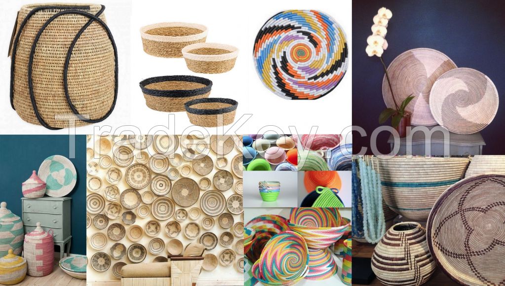 Woven Bowls and Baskets