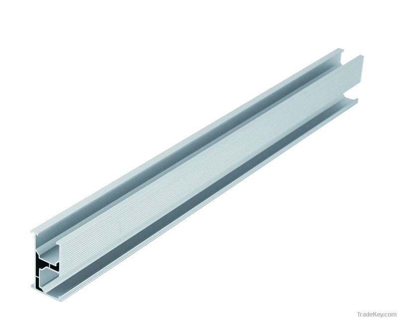 Aluminium solar mounting rail