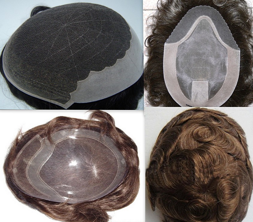 Wholesale Fashion 100% human remy hair toupee, men&#039;s wig