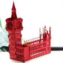 BIG BEN TOWER 3D POP UP GREETING CARD