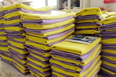 microfibre waffle cloth 45*70cm